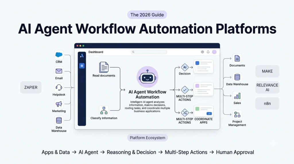 best AI Agent Workflow Automation Platforms: The 2026 Guide