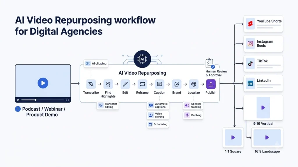 AI video repurposing workflow in… 202608130059