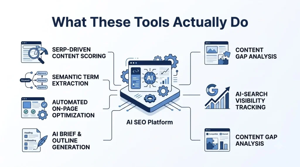 AI SEO Tools: The 2026 Guide to Content Optimization That Actually Works 2 AI SEO tools infographic creation 202608141858