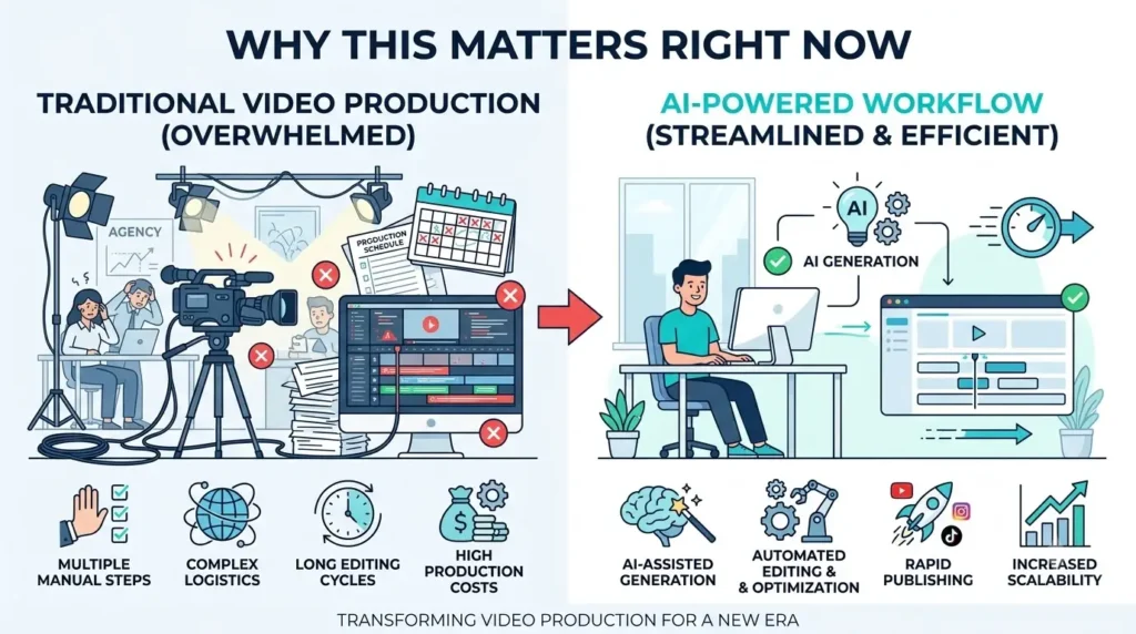 best AI Video Tools for Agencies: 2026 Guide 1 AI workflow infographic design 202608241309