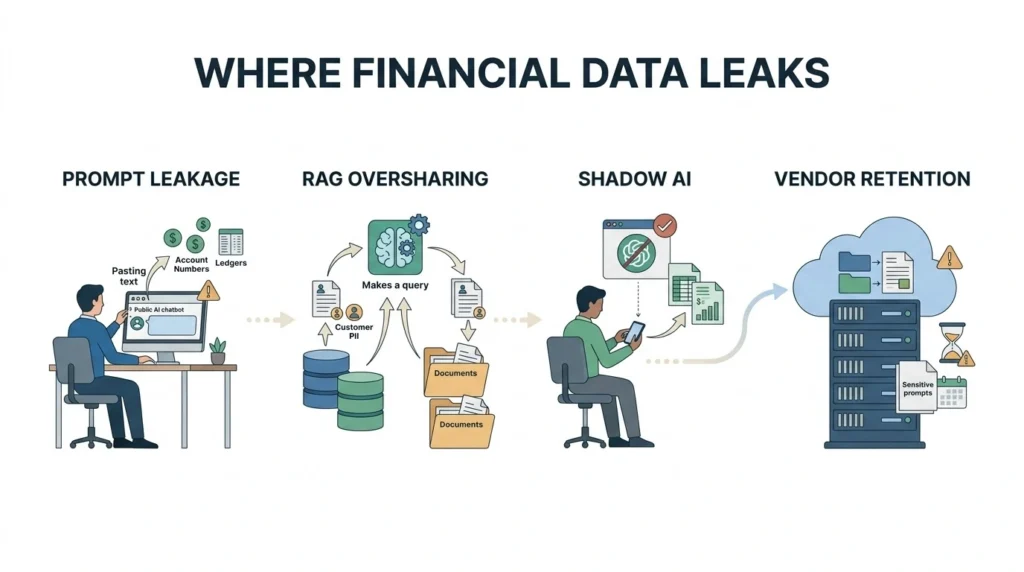 AI Data Security in Finance: 2026 How to Protect Financial Data While Still Using AI 1 Financial data leaks through AI 202608120310