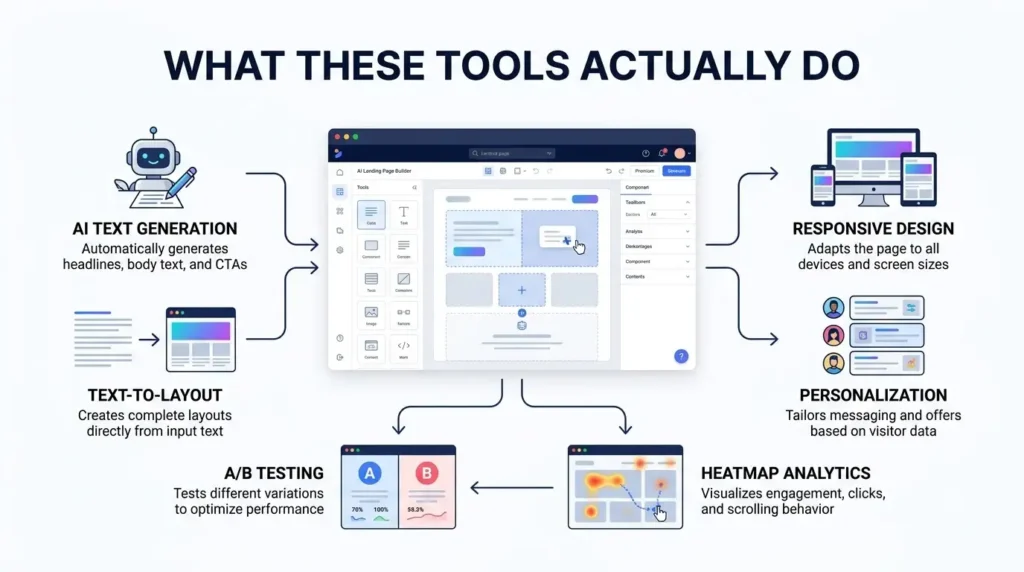 Best AI Landing Page Builders for Conversion Optimization in 2026 2 SaaS infographic building landin… 202608191818